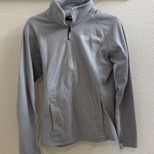 The North Face Light Gray Fleece Jacket